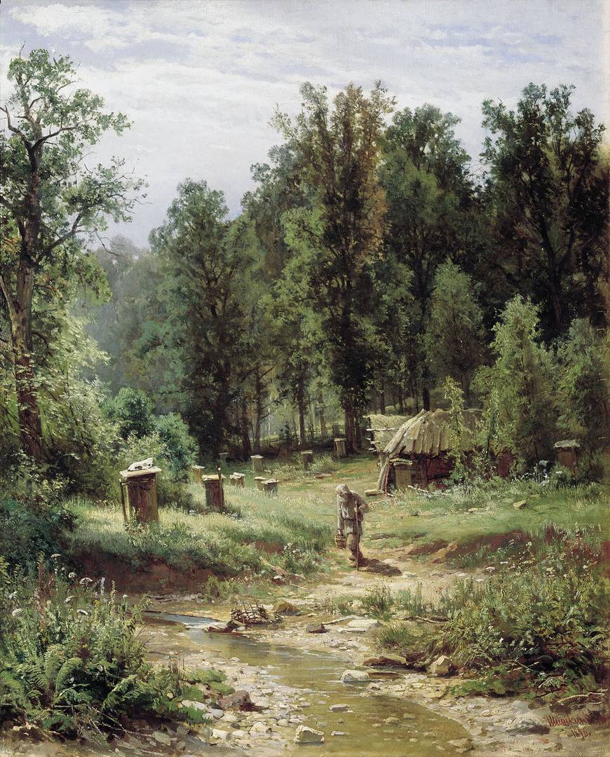 Иван Шишкин. Пасека в лесу. 1876