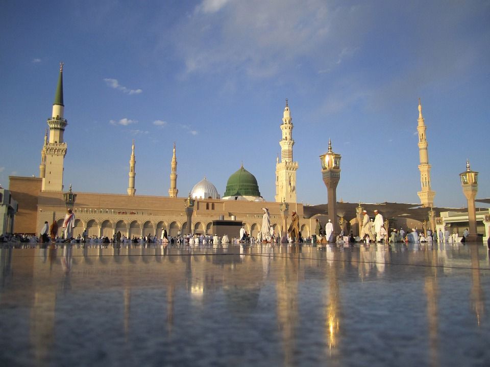Саудовская аравия, мечеть, автор: tpsdave, лицензия: CC0 1.0