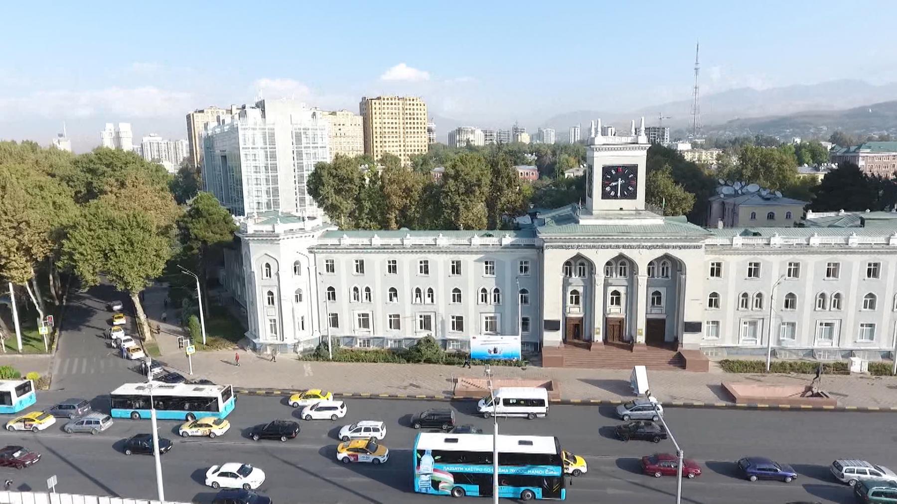 Город Душанбе Таджикистан 2020
