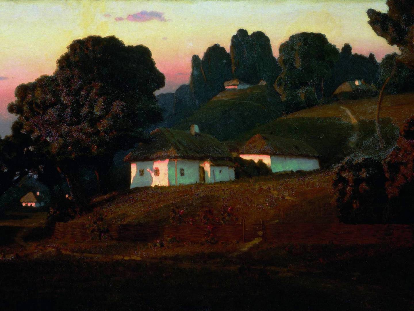 Архип Куинджи. Вечер на Украине. 1878
