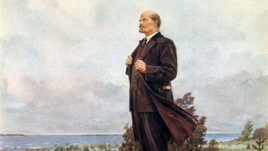 Киянченко Георгий. Ленин в Разливе. 1950