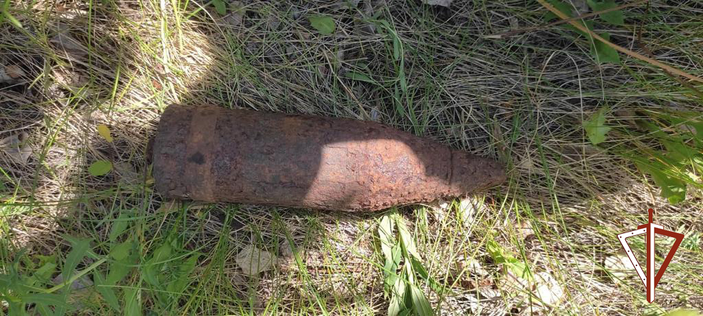 В Кременкуле нашли артиллерийский снаряд