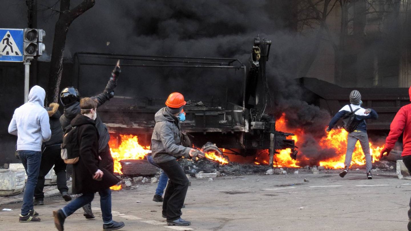 Киев. Взрыв