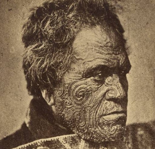 Вождь племени маори Томика Те Муту, также известный как Томити Те Муту