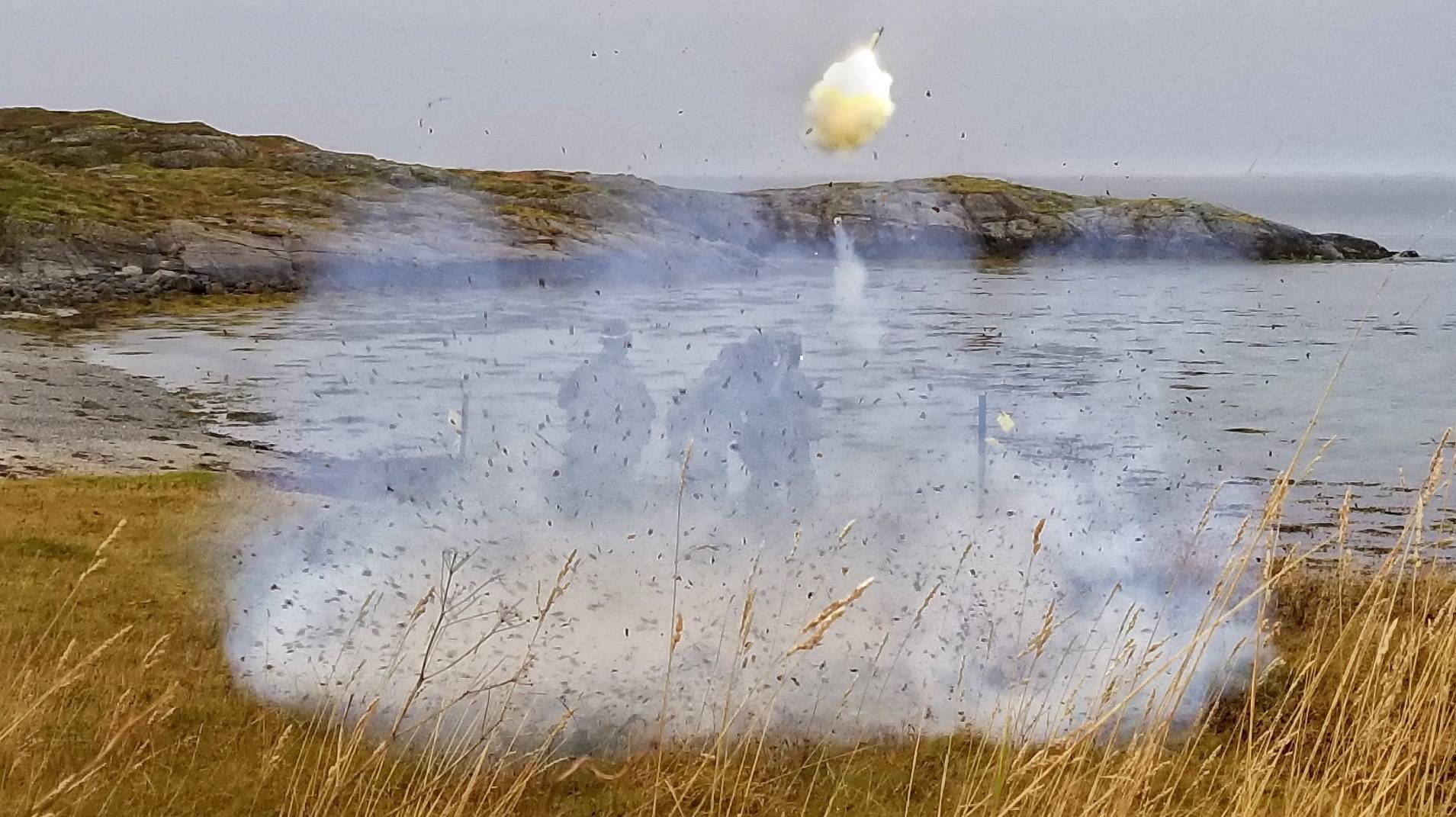 Американские военнослужащие стреляют ракетой FIM-92 Stinger во время учений НАТО