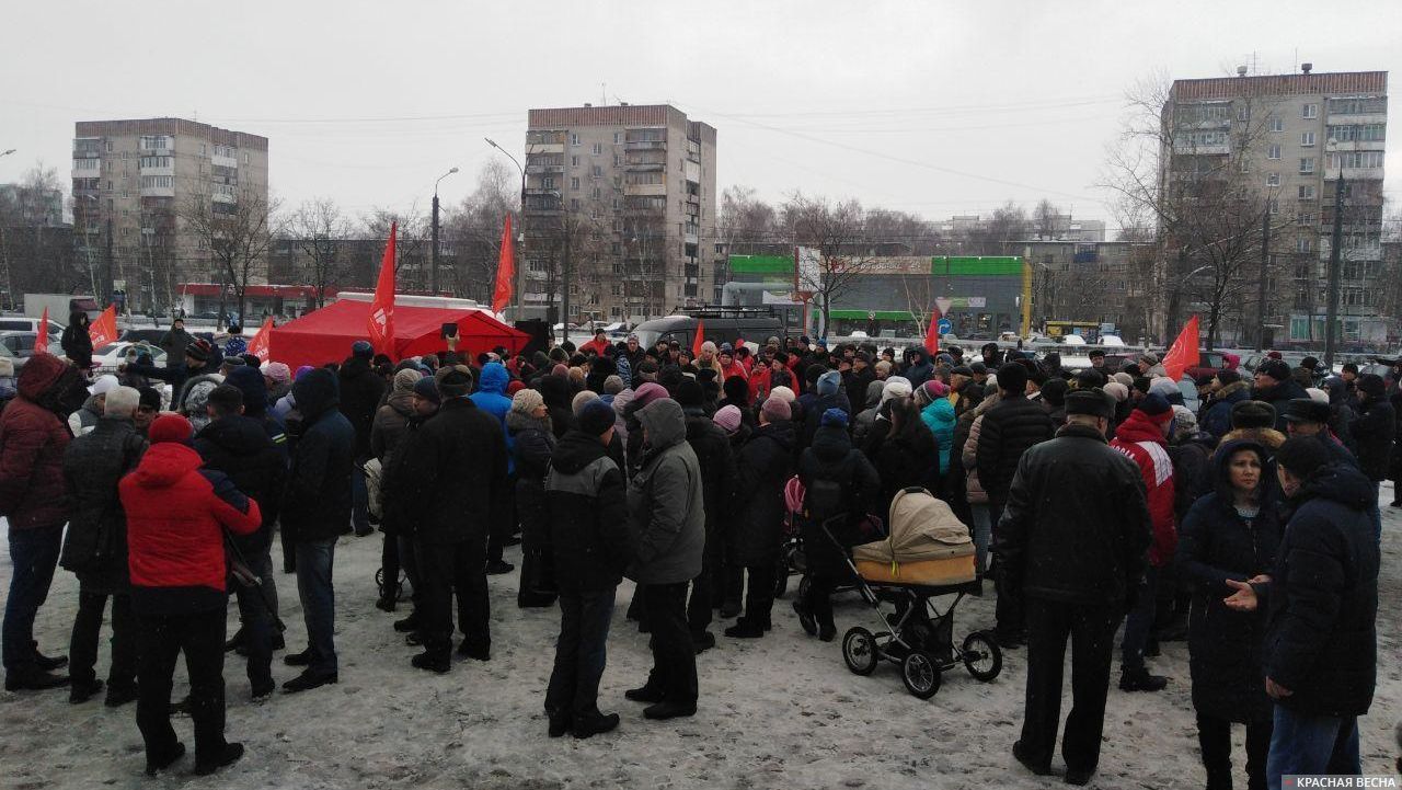 Автозаводцы собираются на митинг