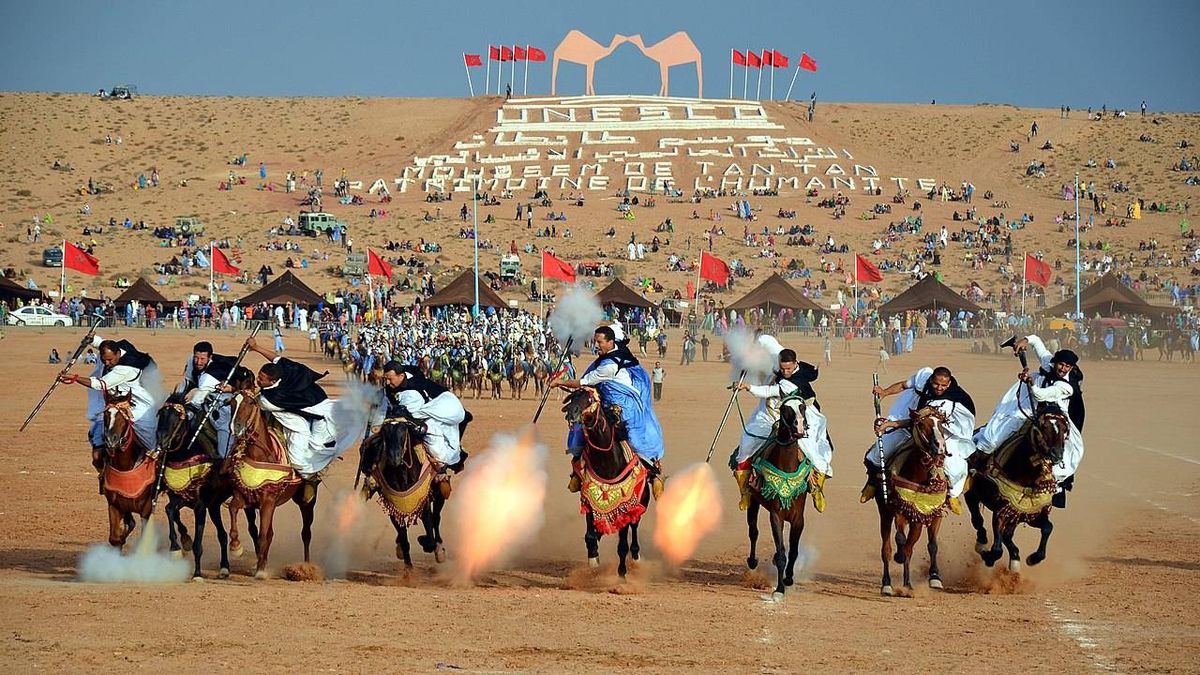 Праздник в Марокко