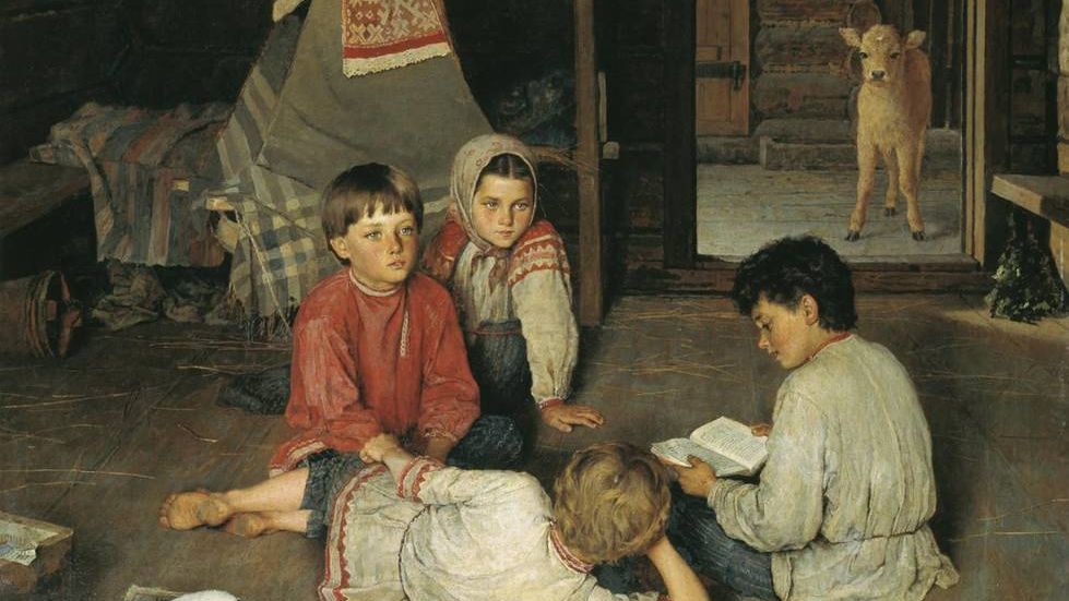 Богданов-Бельский Николай. Новая сказка. 1891 год