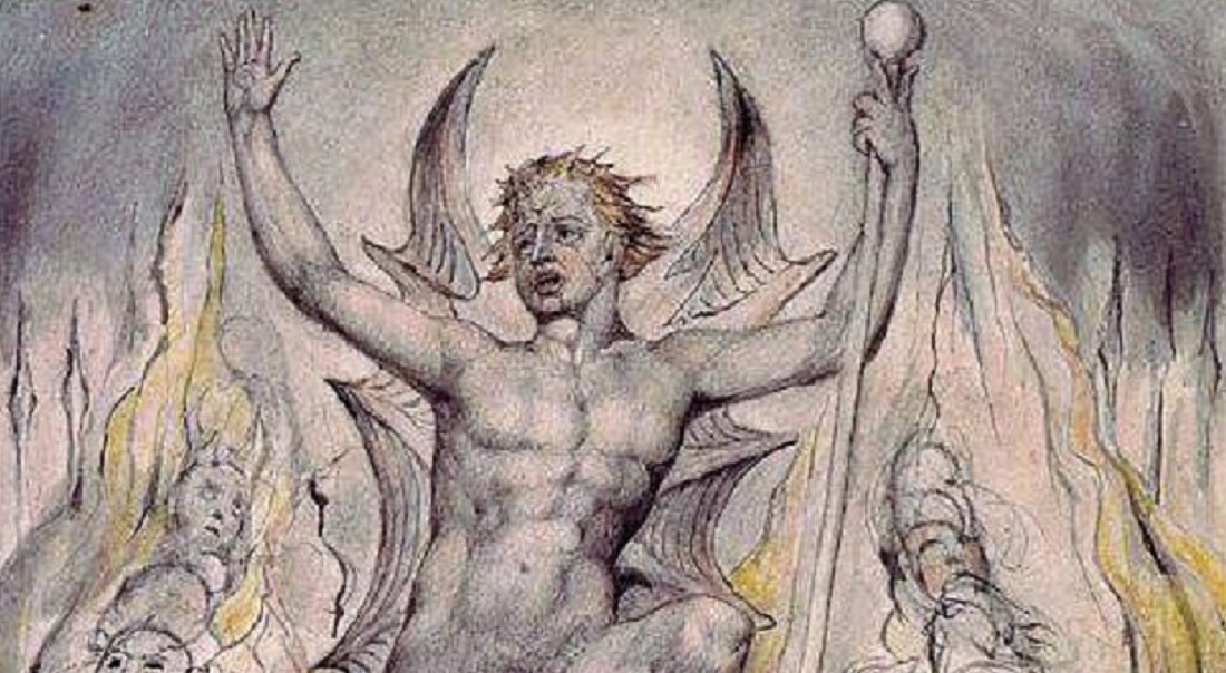 Уильям Блейк. Сатана обращается к властителям (фрагмент).1816