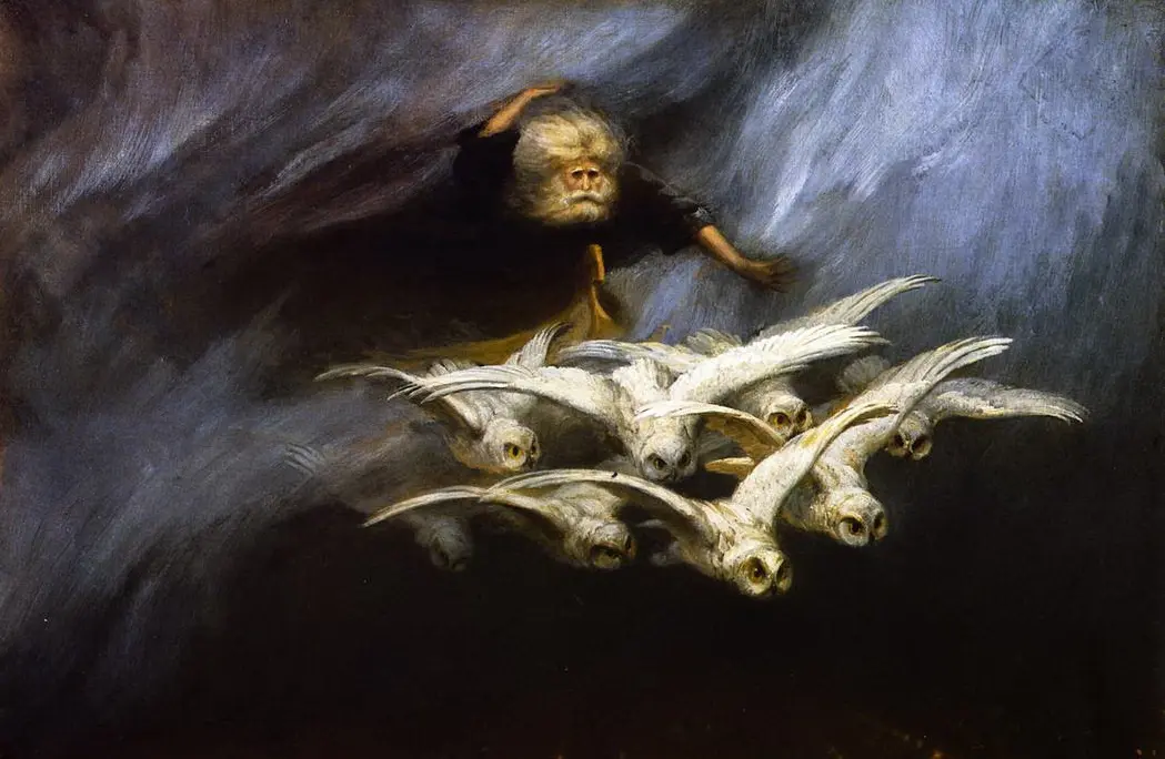 Уильям Холбрук Берд. Зима. XIX век