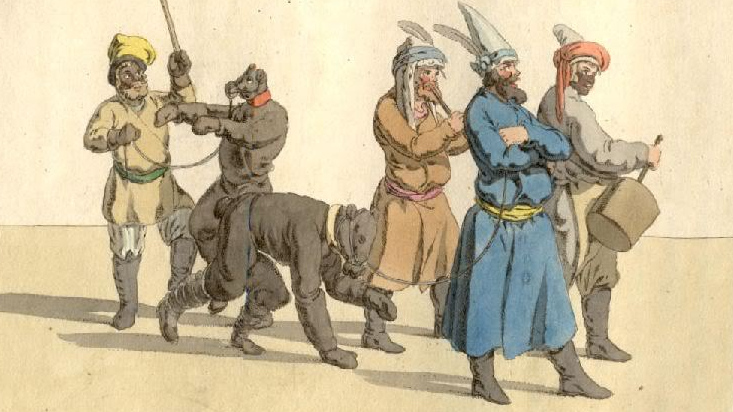 Кристиан Готлиб Генрих Гейслер. Игры и забавы русских низких сословий. Святки. 1805