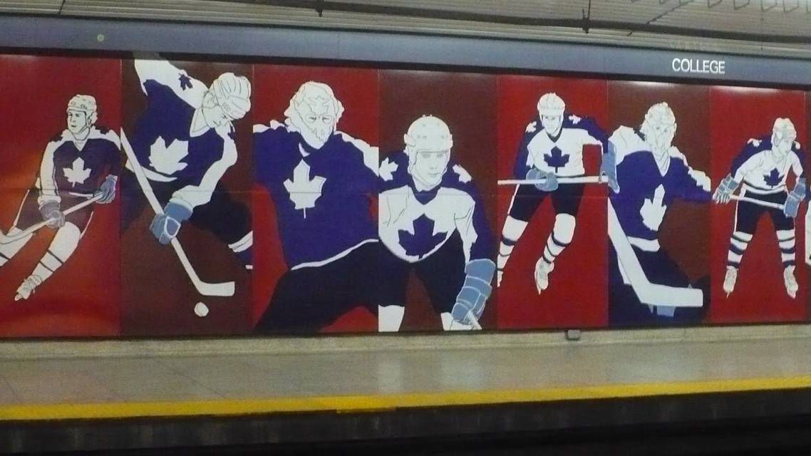 Граффити Toronto Maple Leafs