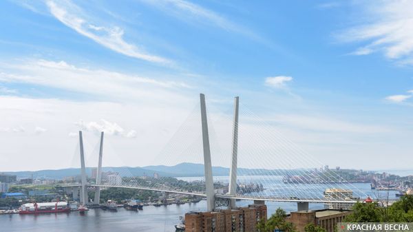 Золотой мост, Владивосток.
