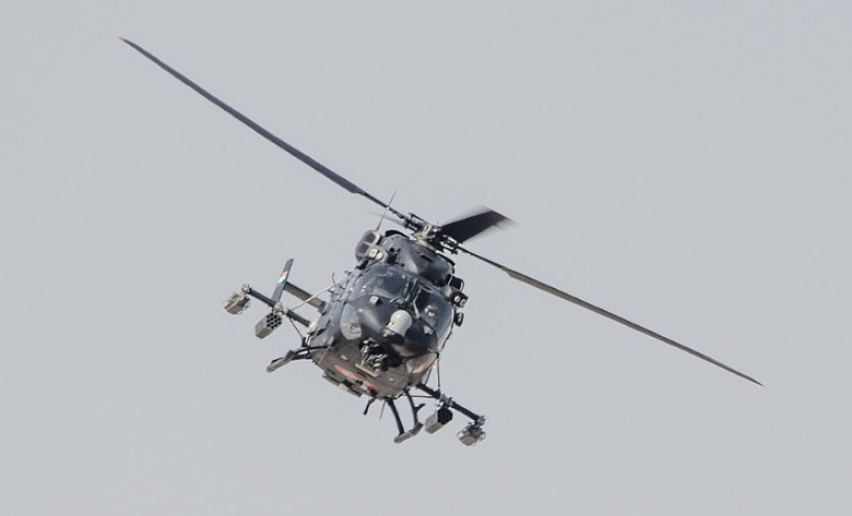 Rudra helicopter of the Indian Army