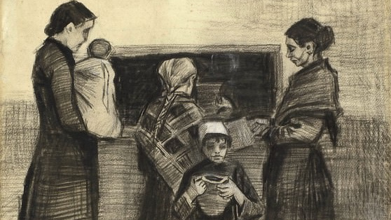 Винсент Ван Гог. Бесплатная столовая. 1883
