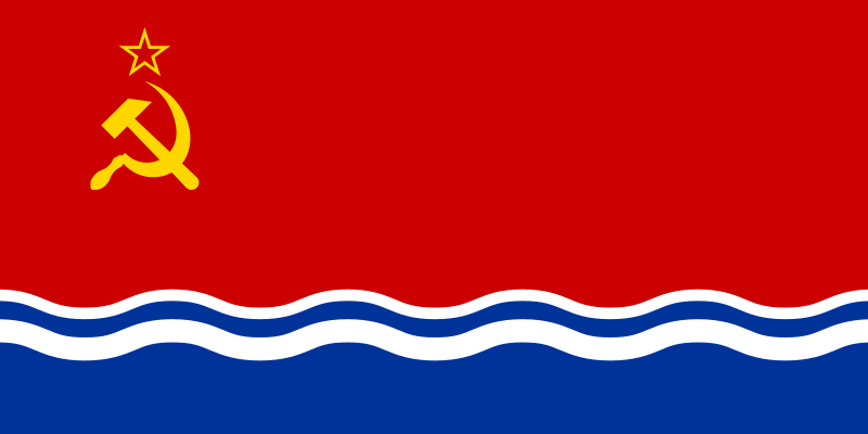 Флаг Латвийской Советской Социалистической Республики