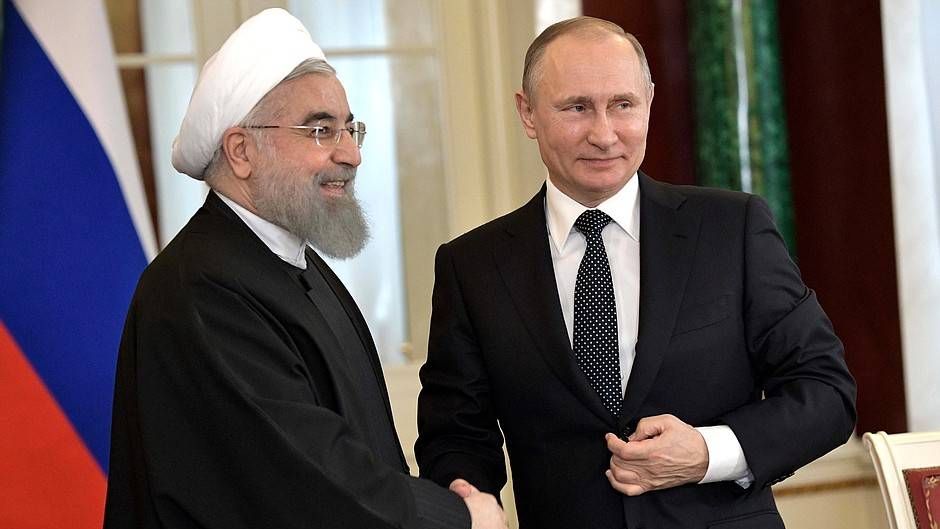Хасан Рухани и Владимир Путин