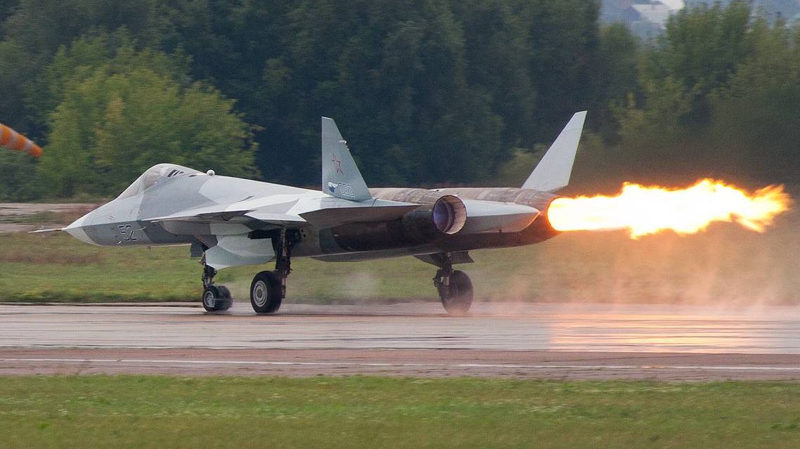 Помпаж Су-57