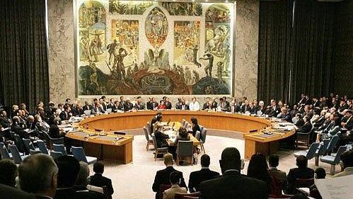 Заседание Совета Безопасности ООН.