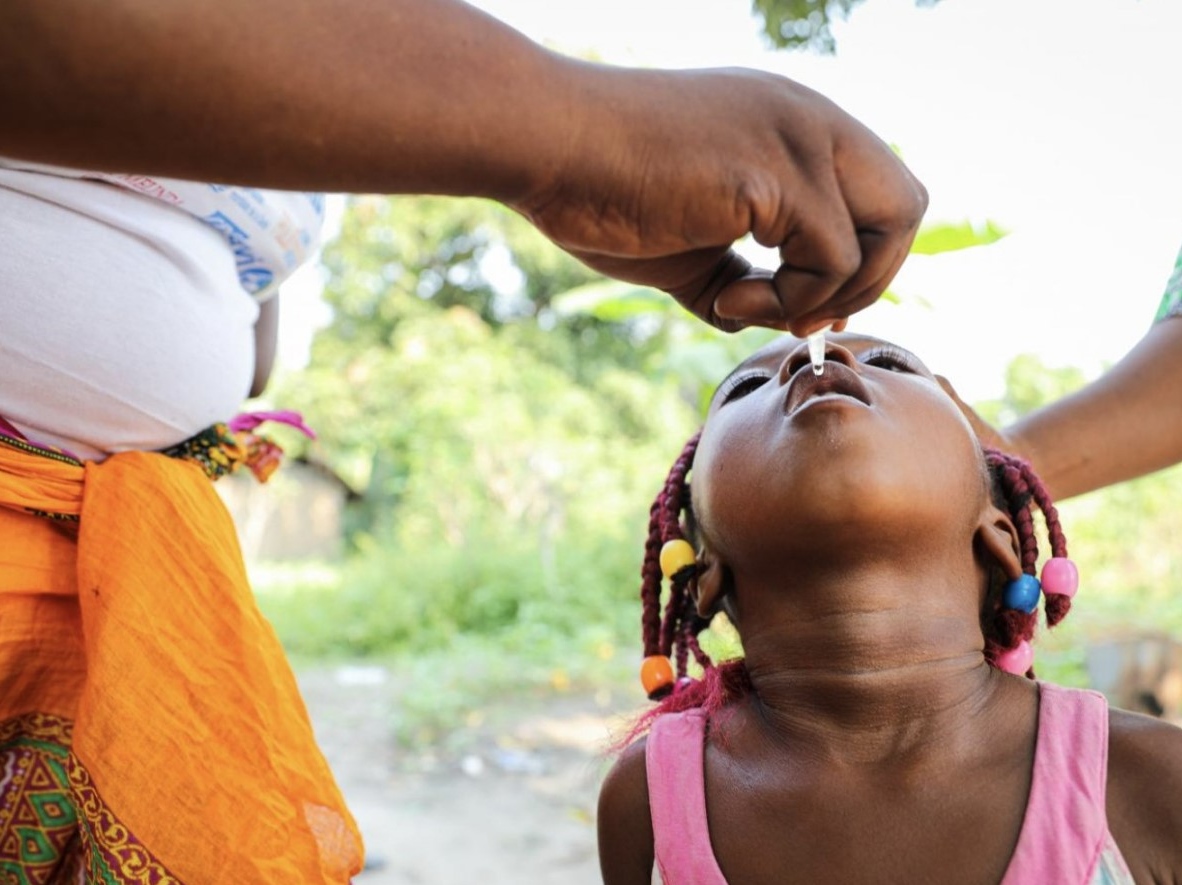 Вакцинация от полиомиелита. Африка