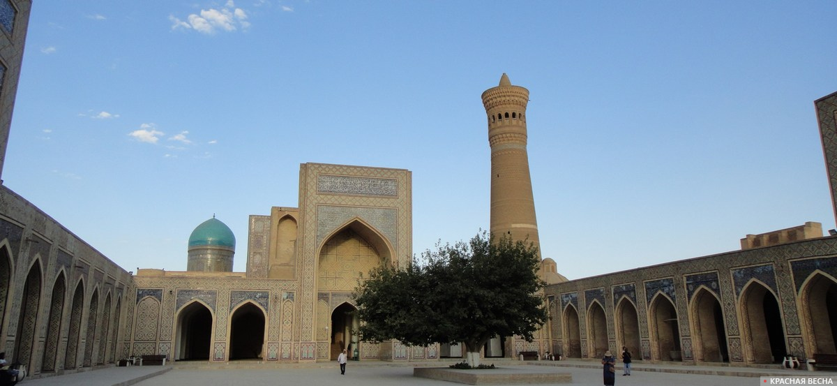 Мечеть и минарет Пои Калян. Бухара, Узбекистан