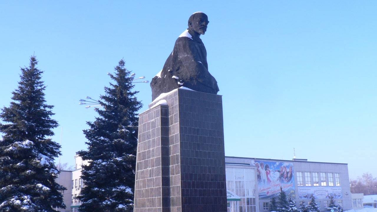 Памятник Ленину в Башкирии