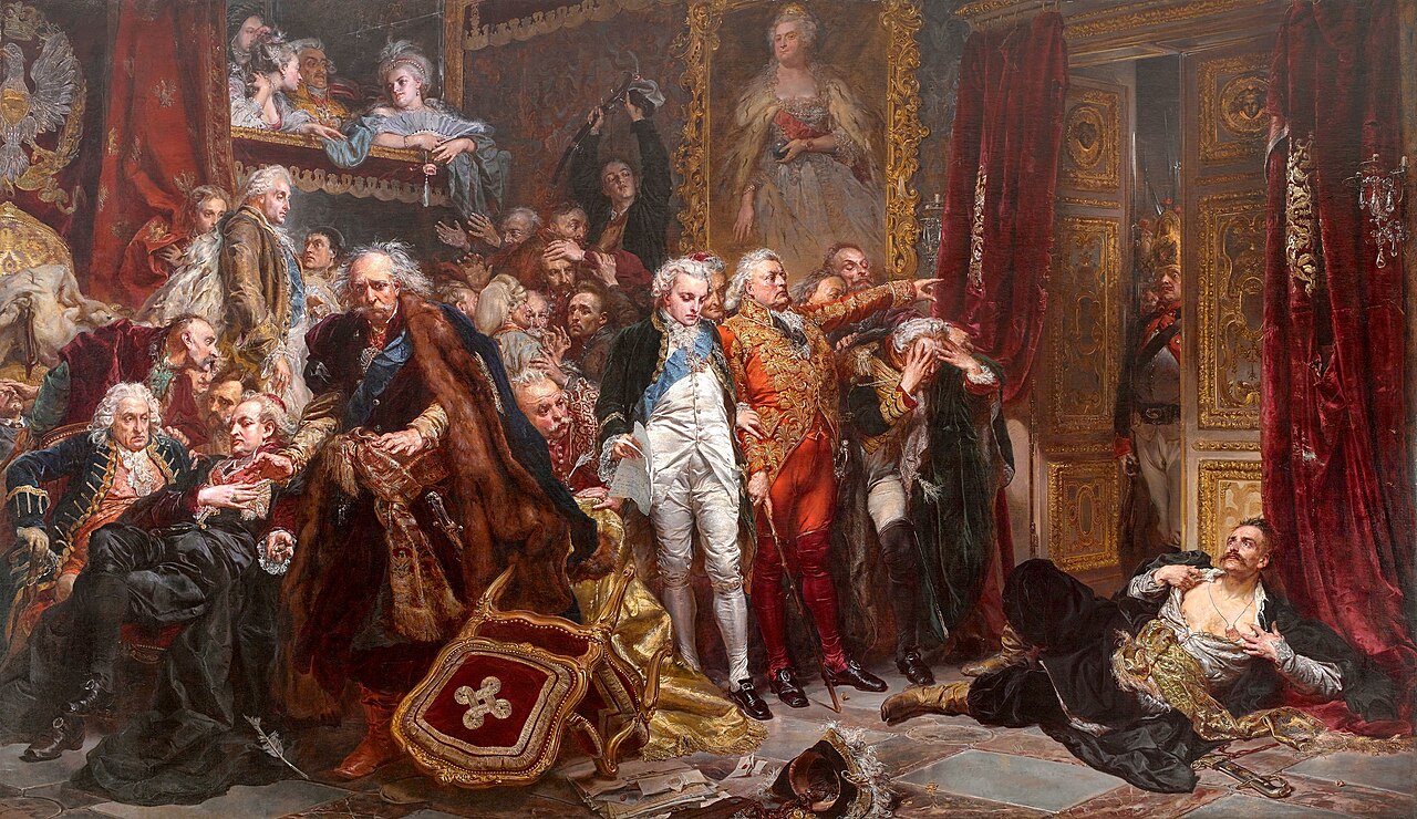 Ян Матейко. Падение Польши. 1866