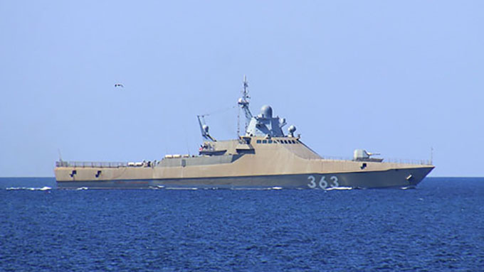 Патрульный корабль проекта 22160 «Павел Державин»