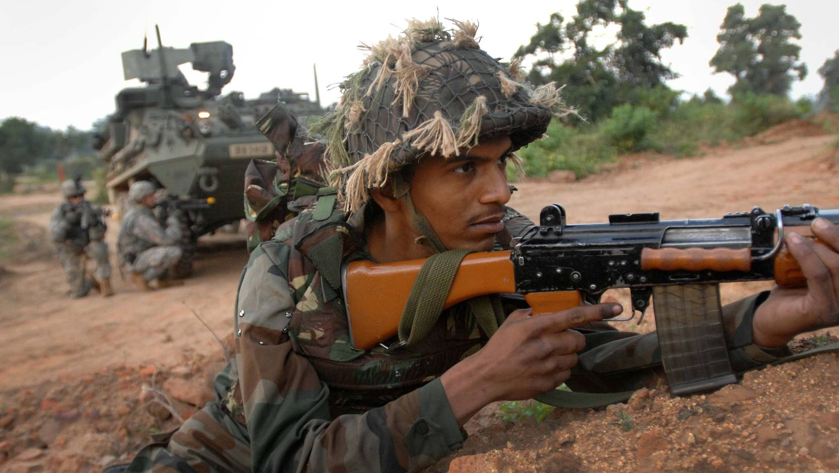 Индийский солдат