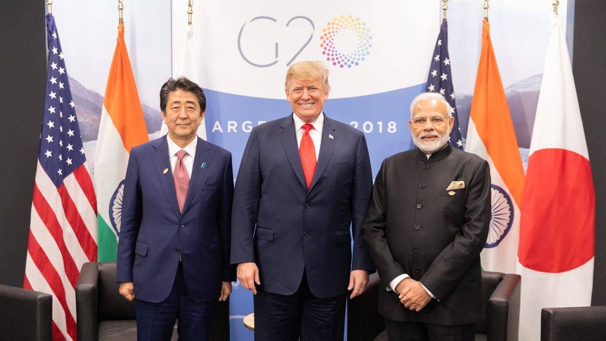 Главы Японии, Индии и США