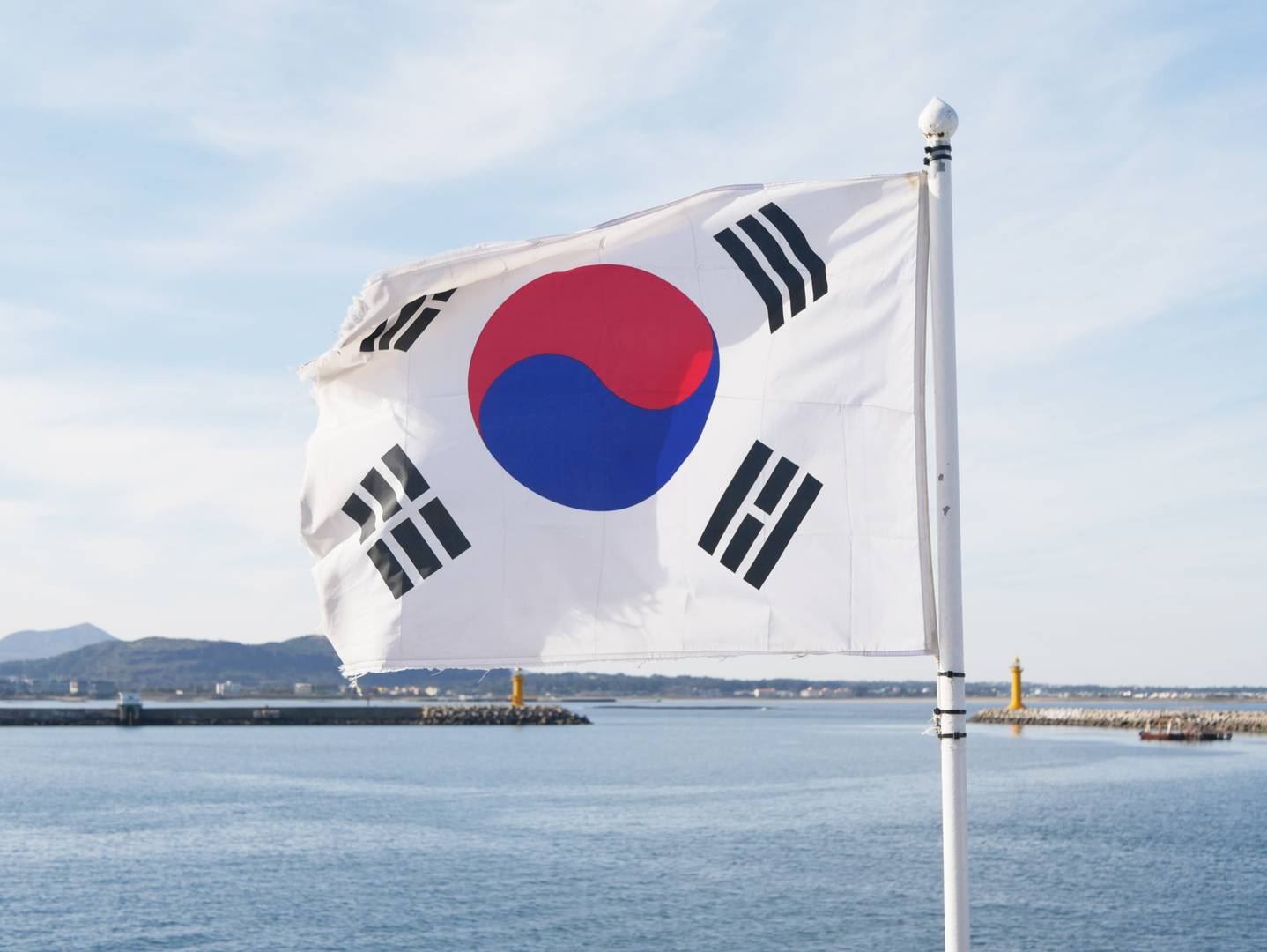 Южная Корея, флаг