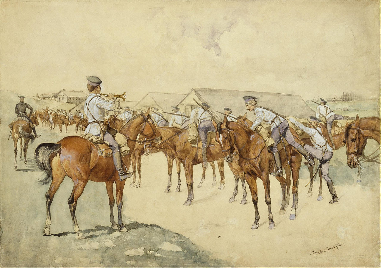 Фредерик Ремингтон. К оружию! 1893