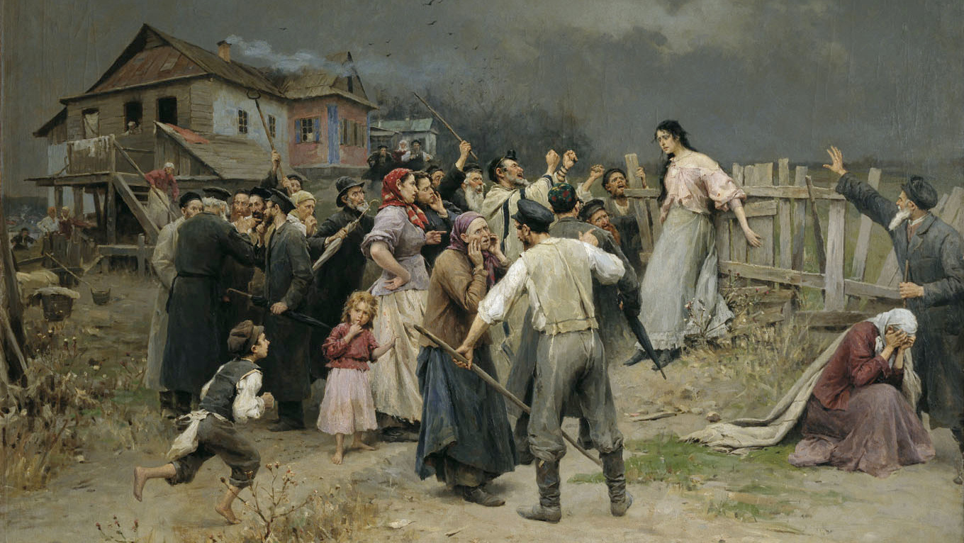 Николай Пимоненко. Жертва фанатизма. 1899