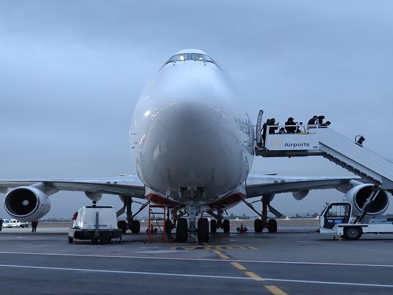 Грузовой самолет Boeing 747