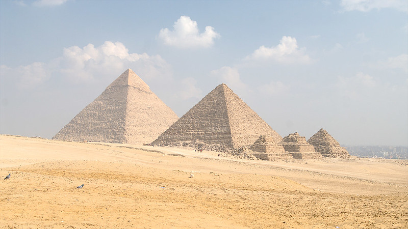 Египетские пирамиды в Гизе 