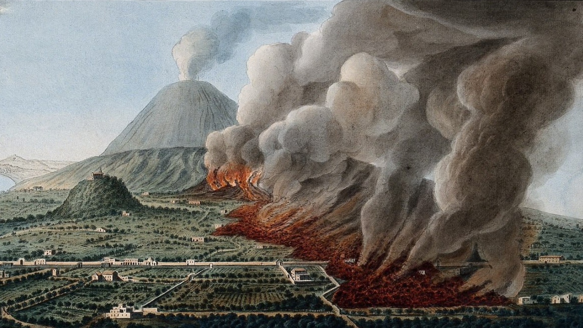 Иллюстрации Питера Фабриса к «Campi Phlegraei» Уильяма Гамильтона (1776-79)
