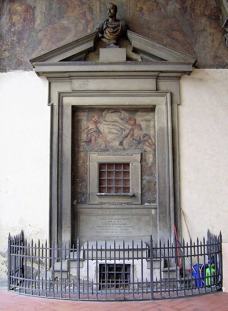 «Колесо подкидышей» в Воспитательном доме во Флоренции, Италия. Действовало до 1861 г.