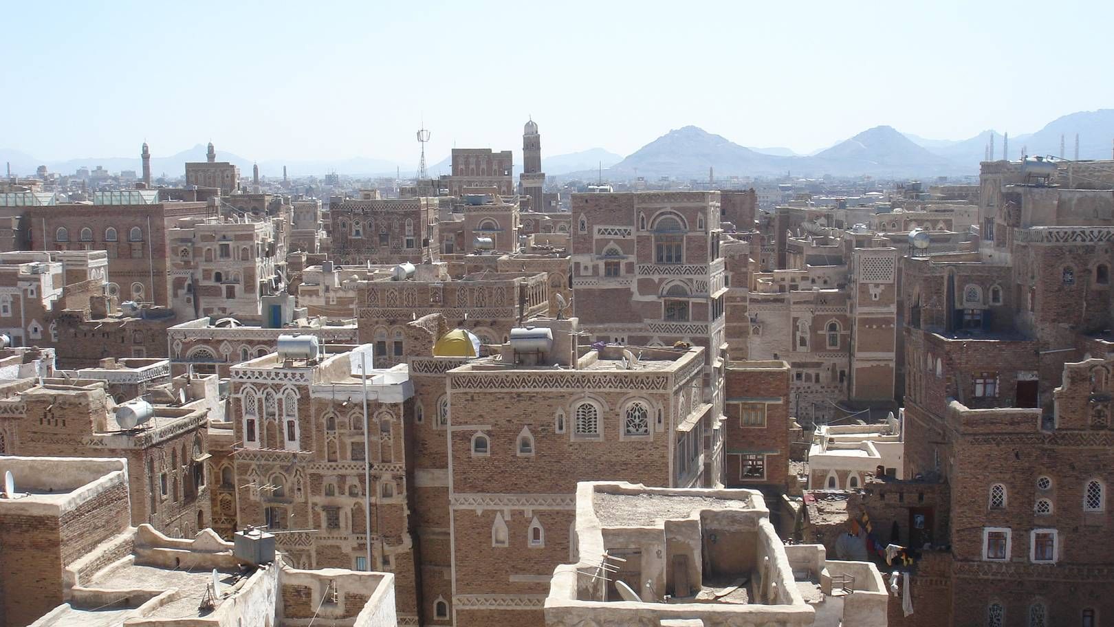 Старый город в Сане. Йемен