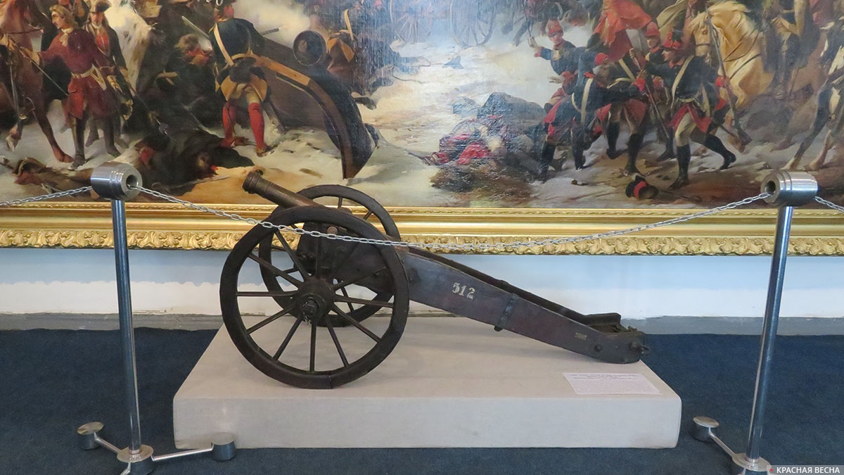 Пушка, подаренная юному царевичу Петру его отцом Алексеем Михайловичем