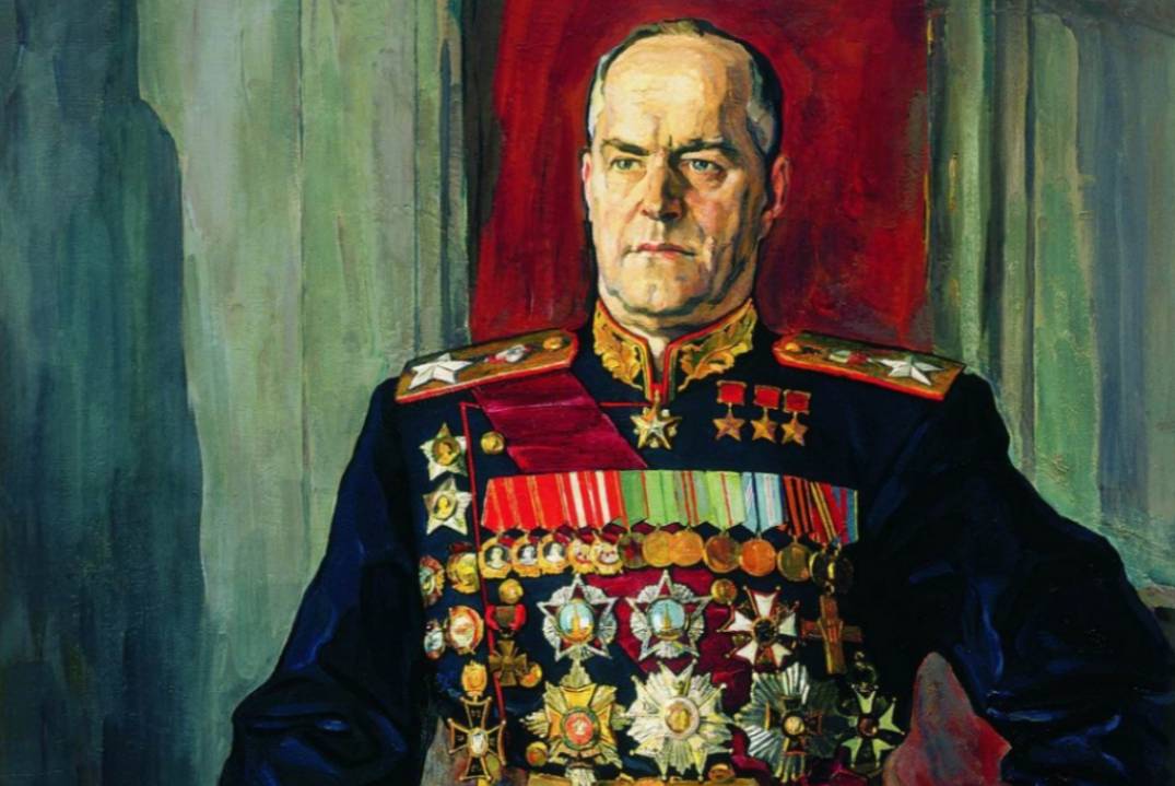 Павел Корин. Портрет маршала Георгия Константиновича Жукова (фрагмент). 1945