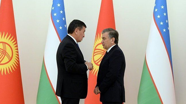Президенты Киргизии и Таджикистана