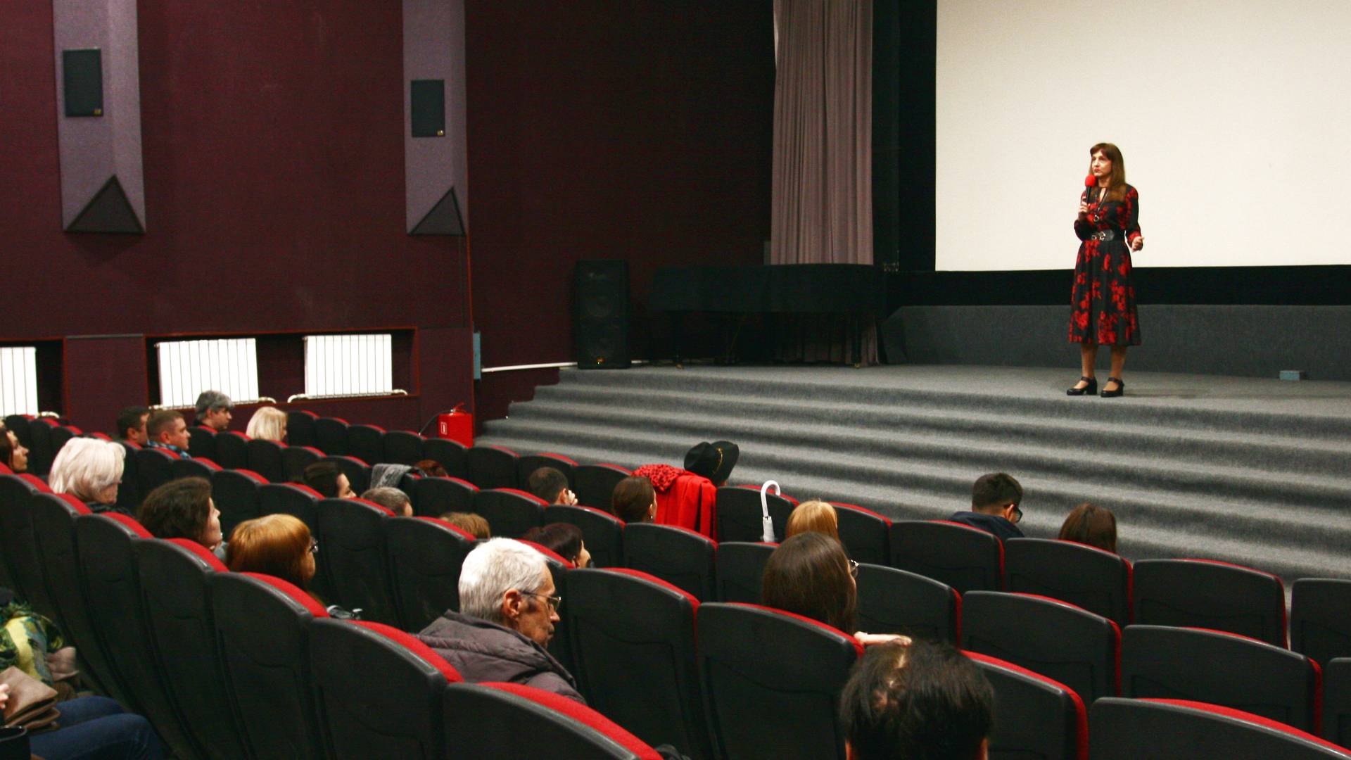 Инна Астафурова на открытии кинофестиваля «Восхождение»