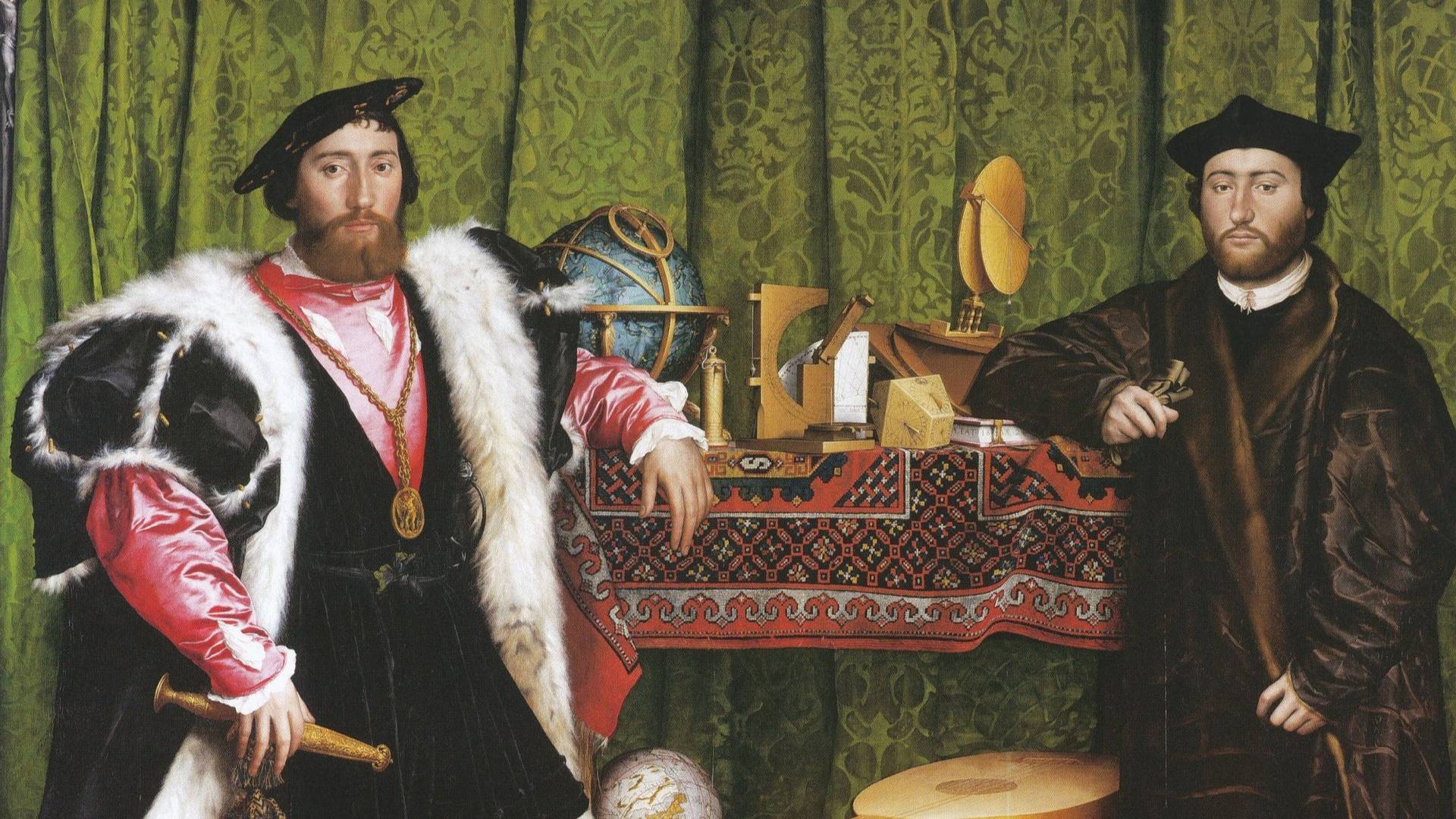 Ганс Гольбейн Младший. Послы (фрагмент). 1533