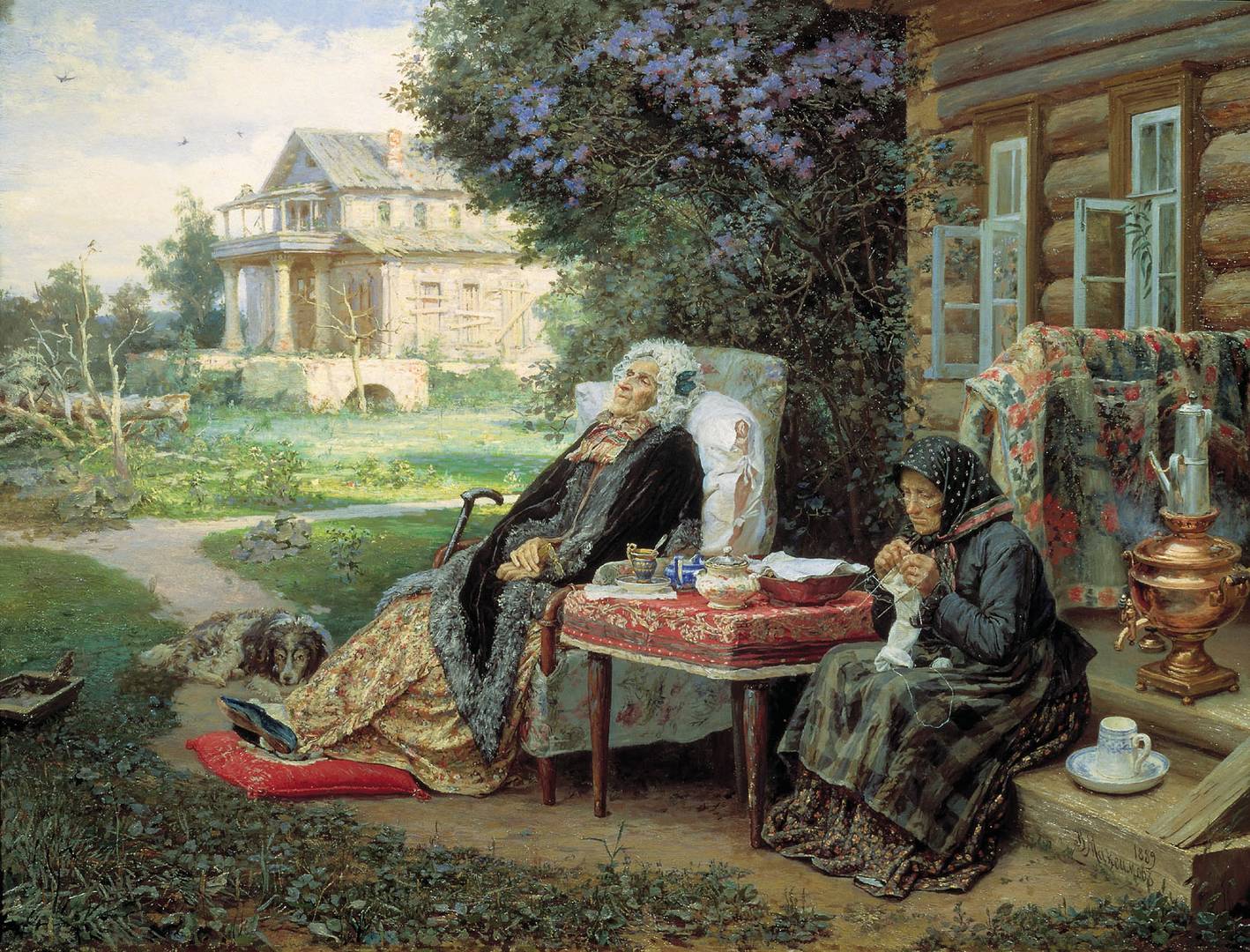 Василий Максимов. Все в прошлом. 1889