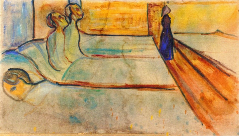 Эдвард Мунк. Больничное отделение. 1897- 1899