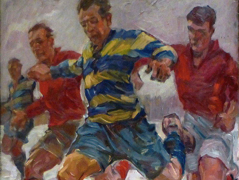 Жан Якоби. Футбол (фрагмент).1932