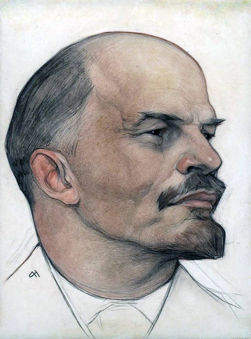 Владимир Ленин. Николай Андреев. 1920