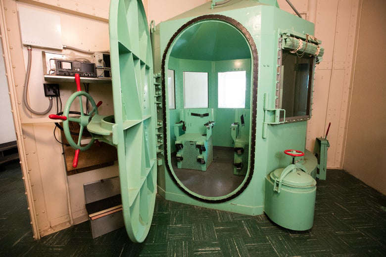 Газовая камера в тюрьме Сан-Квентин, США
