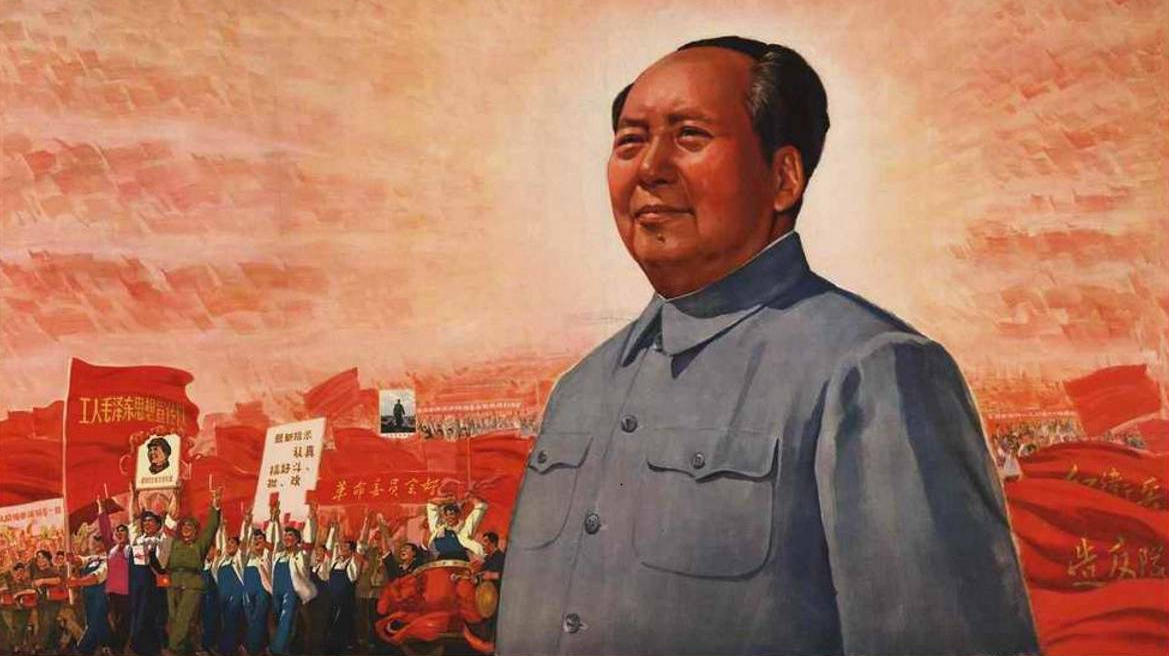 Китайский плакат «Великие идеи Мао Цзедуна». 1968 г.