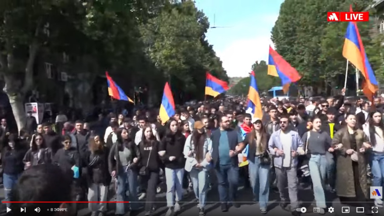 Шествие движения «Тавуш во имя Родины» прошло по улицам Еревана 26.05.2024